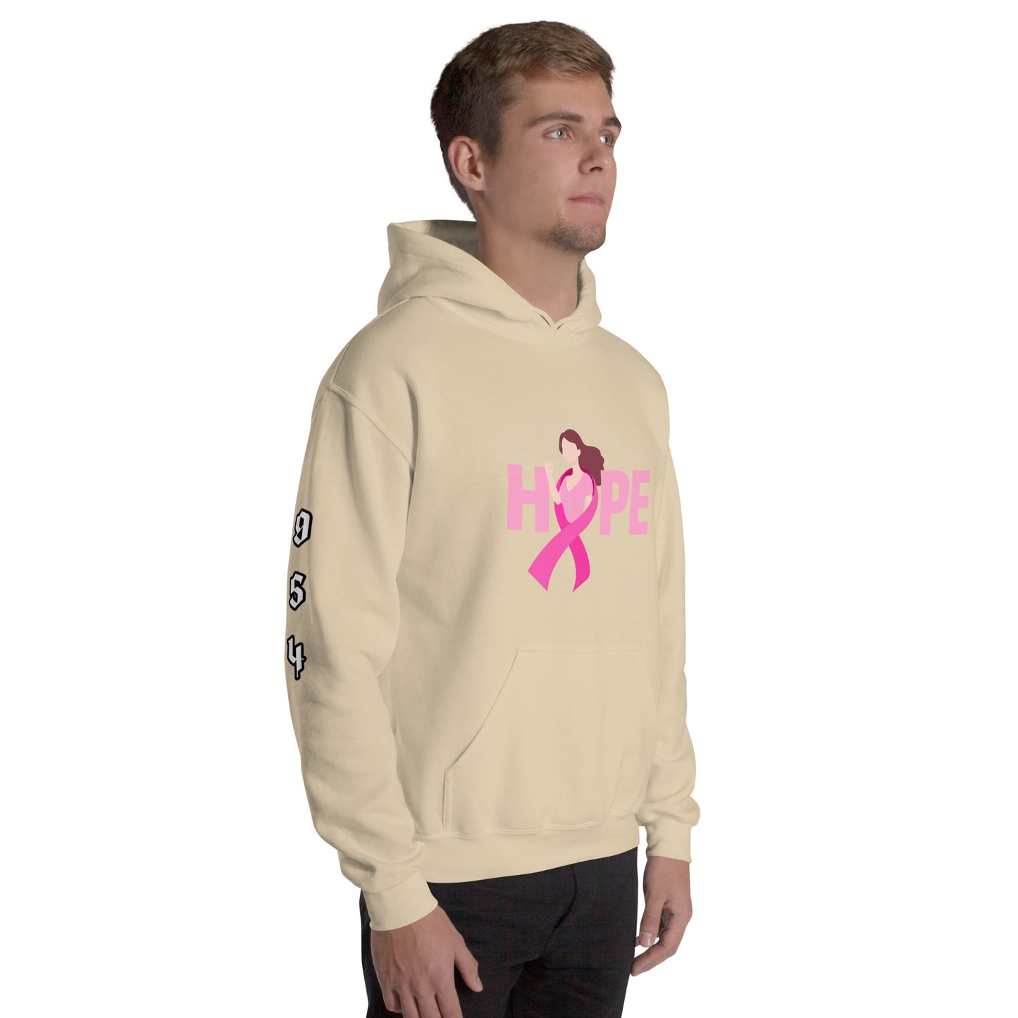 Breast Cancer Awareness 954 Signature Unisex Hoodie