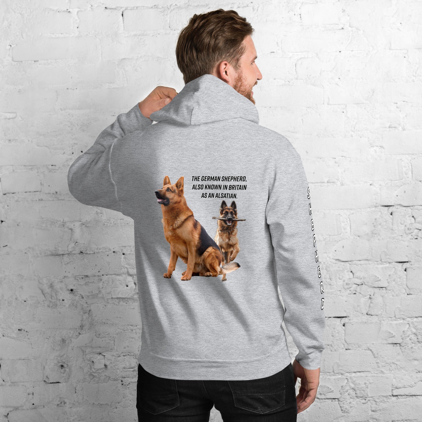 German Shepherd 954 Siganture Unisex Hoodie