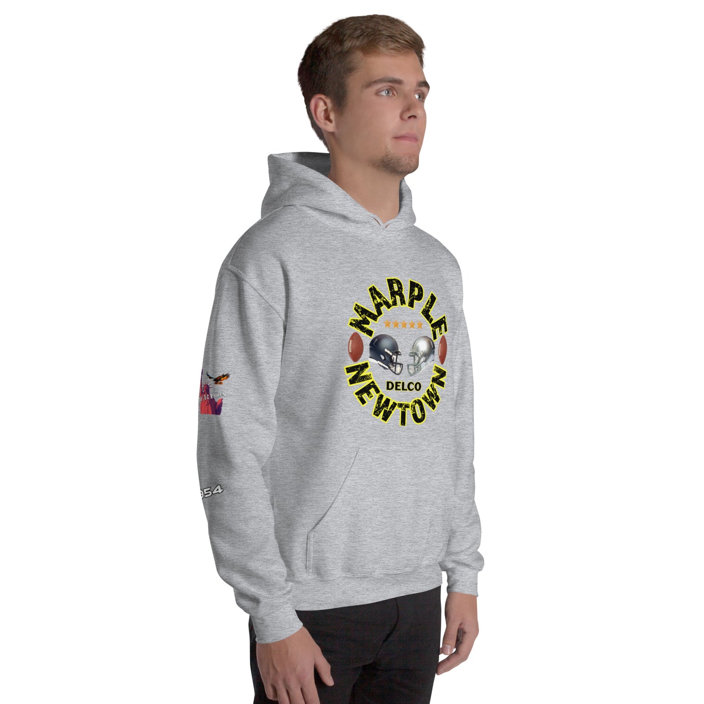 Marple DELCO Football 954 Signature Unisex Hoodie