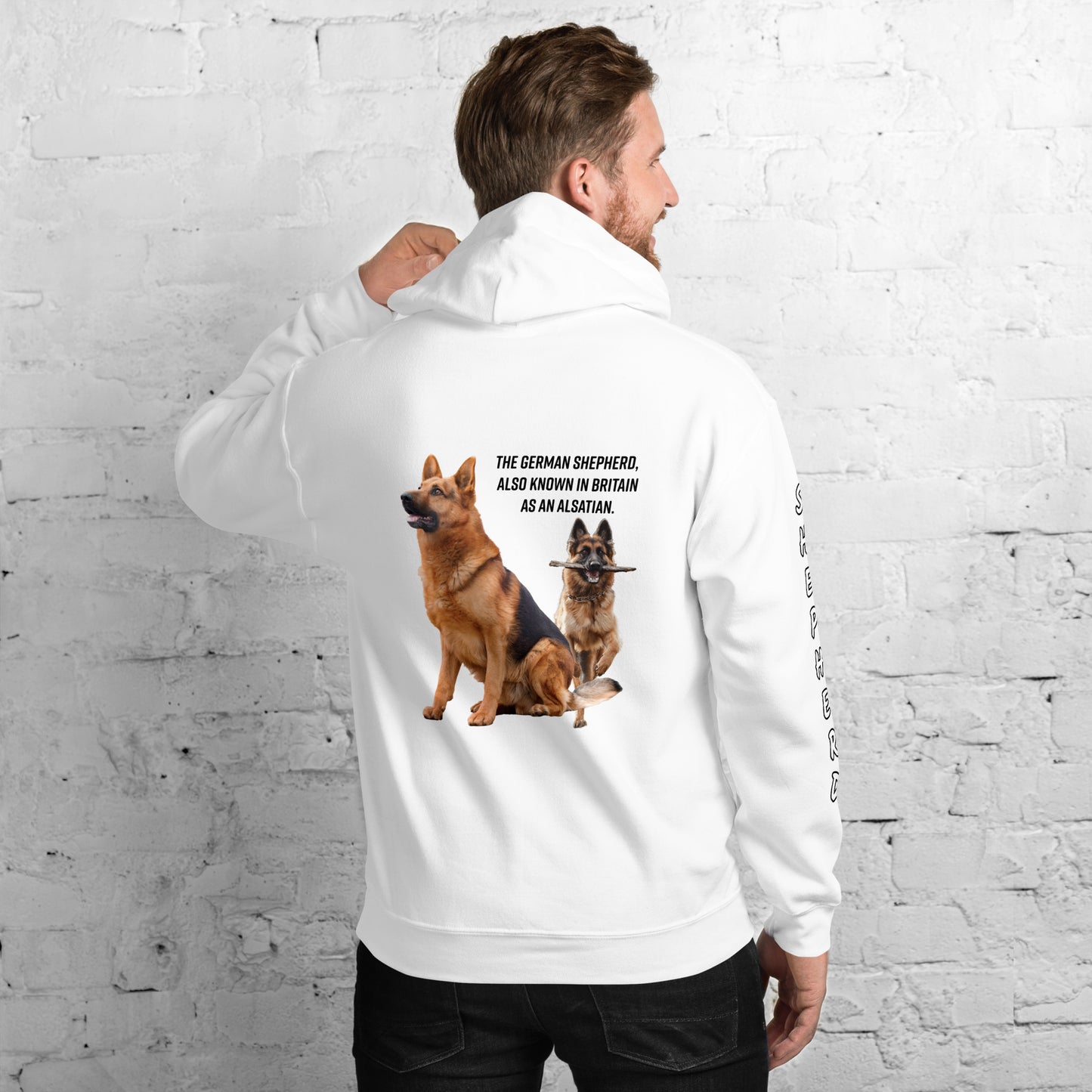 German Shepherd 954 Siganture Unisex Hoodie