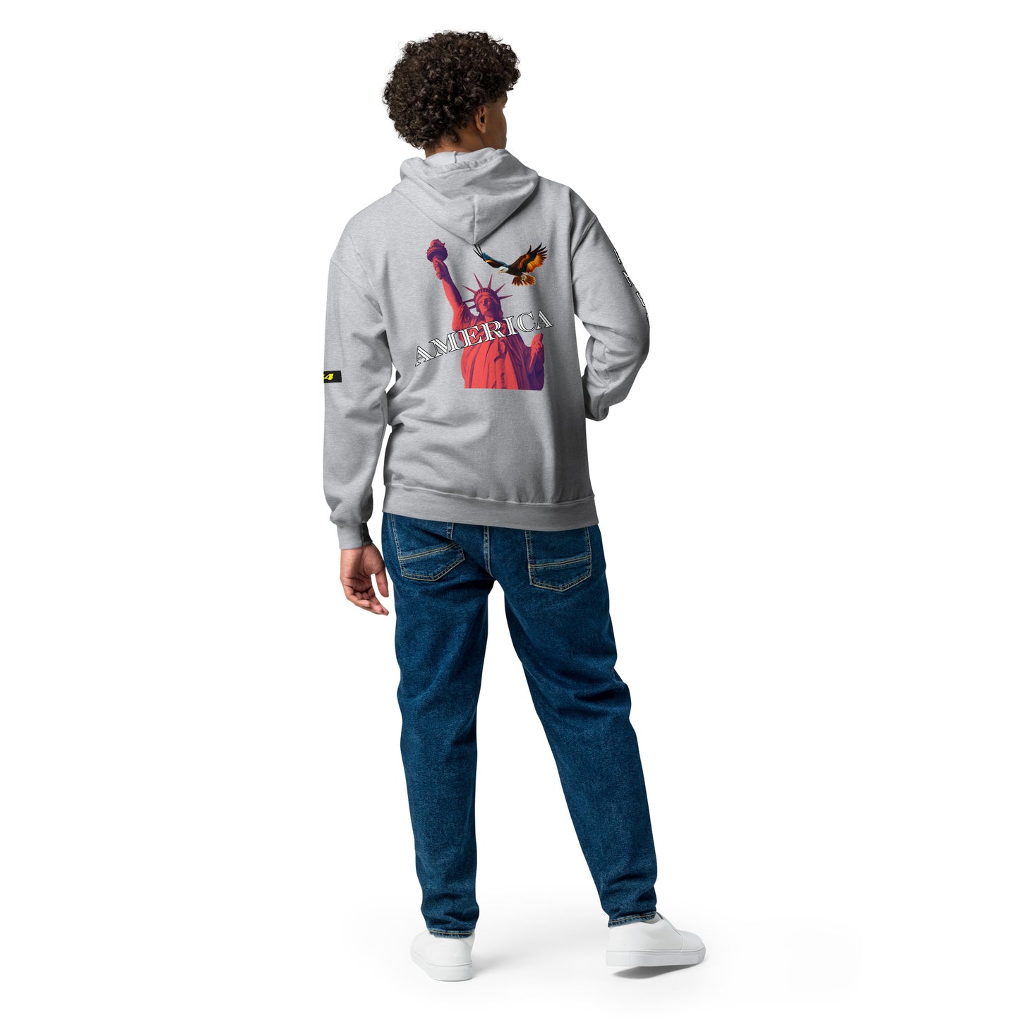 America Liberty 954 Signature Unisex heavy blend zip hoodie