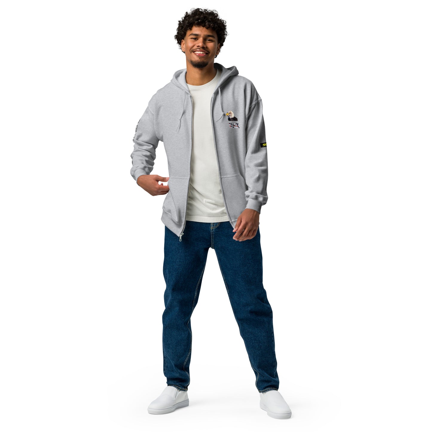 America Liberty 954 Signature Unisex heavy blend zip hoodie
