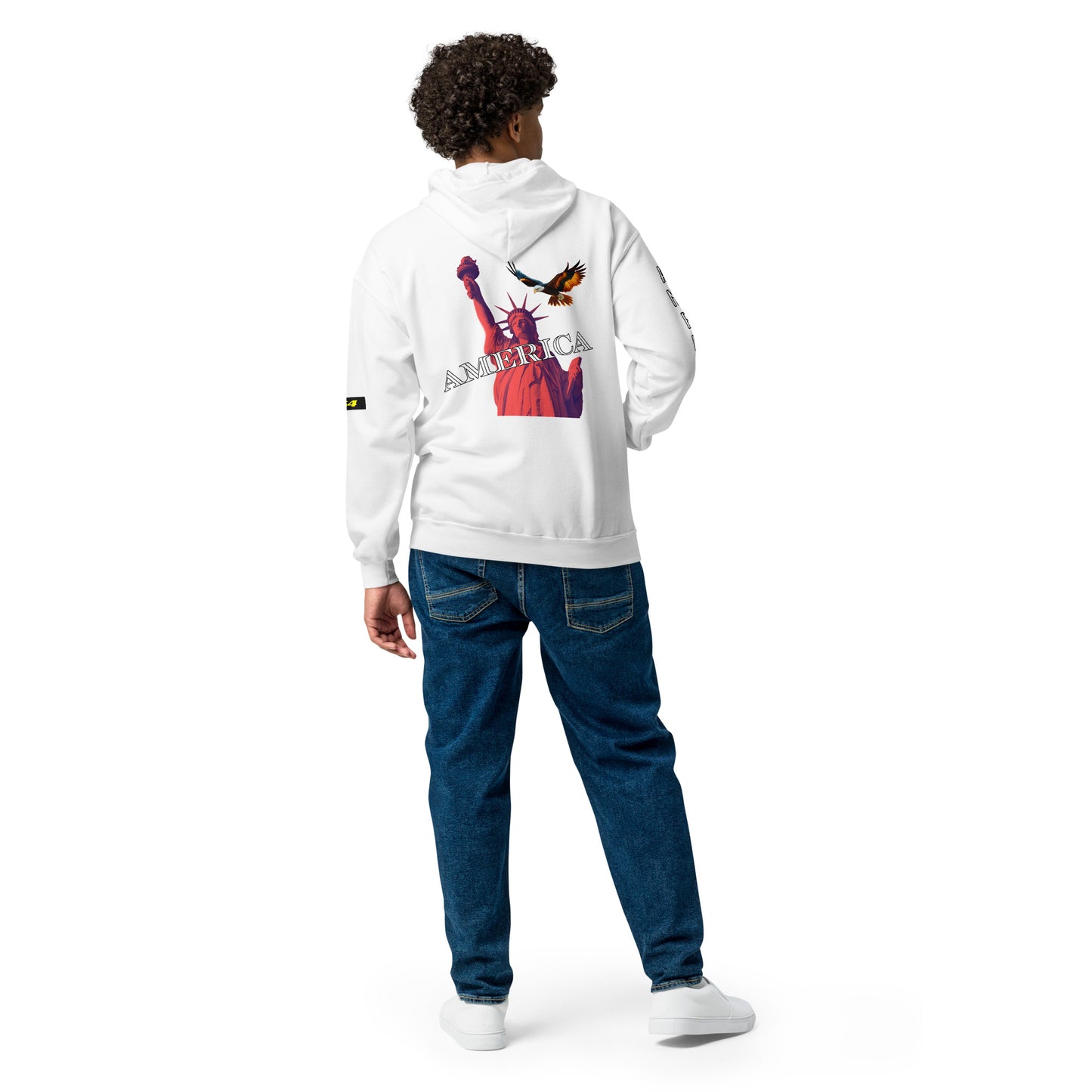 America Liberty 954 Signature Unisex heavy blend zip hoodie