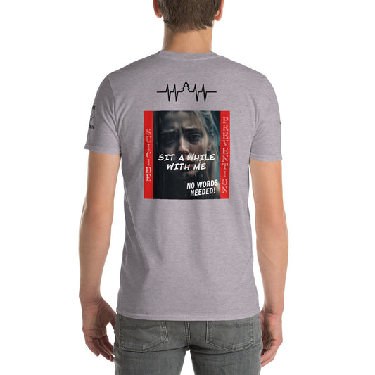 Sit a while with me 954 Signature Short-Sleeve T-Shirt
