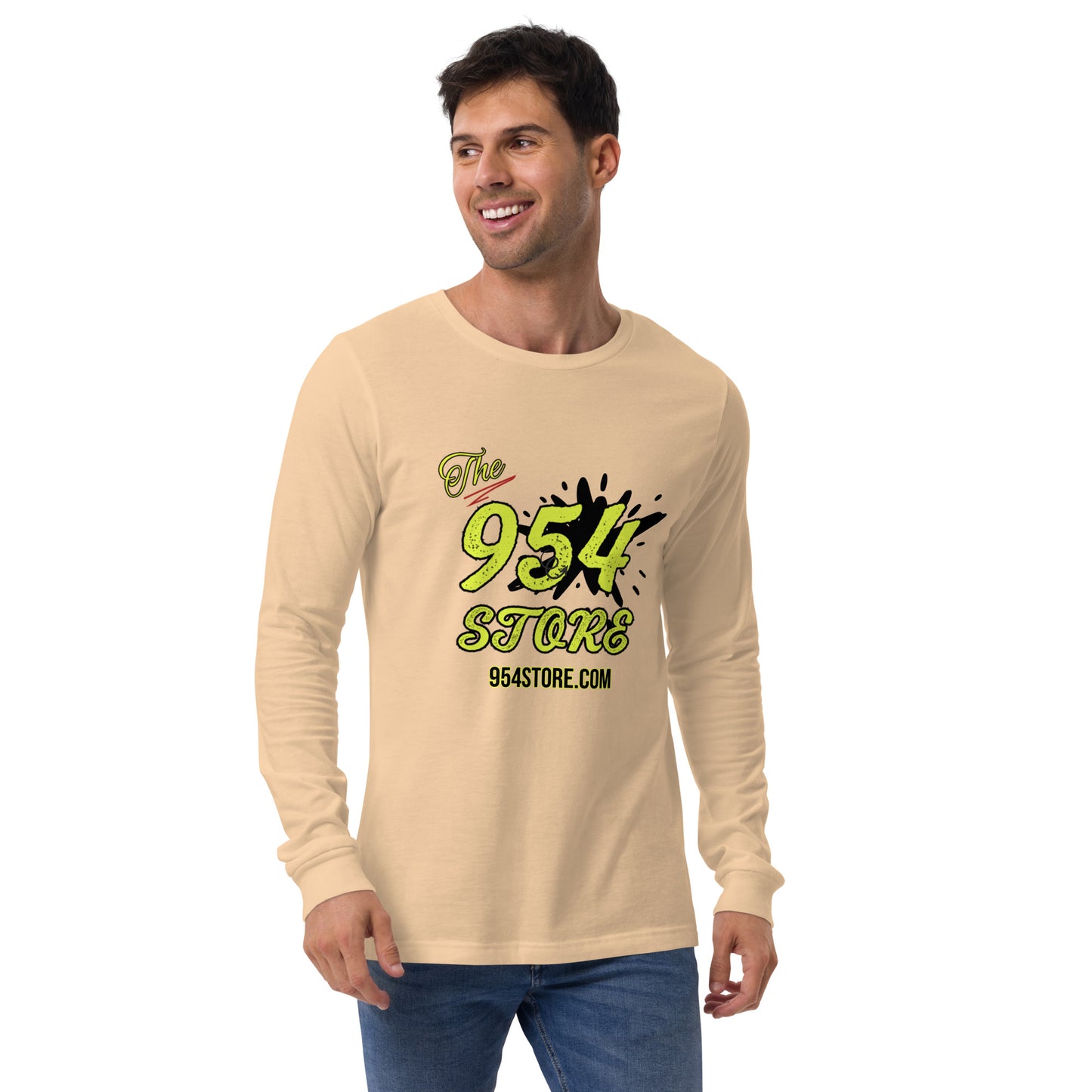 Happy Place 954 Signature Unisex Long Sleeve Tee