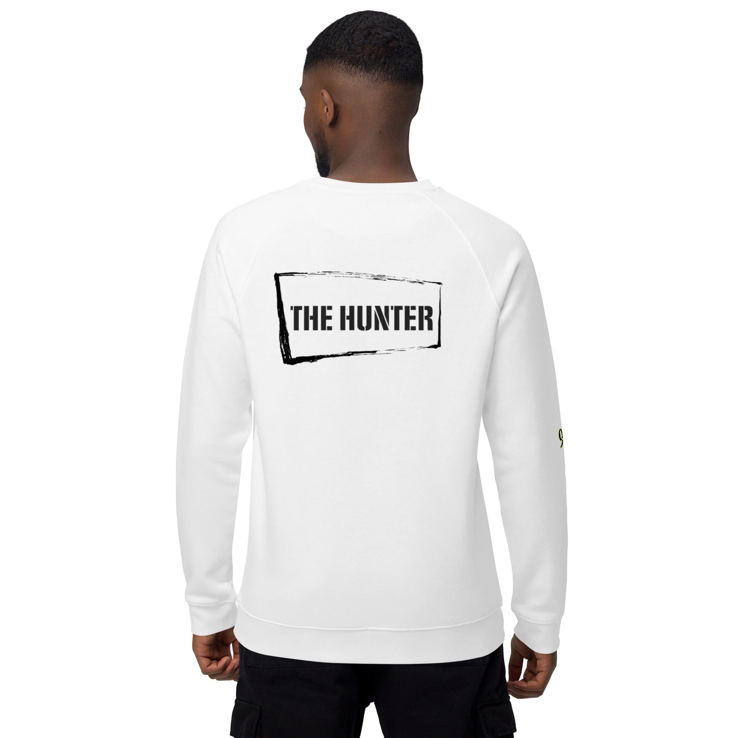 The Hunter 954 Siganture Unisex organic raglan sweatshirt