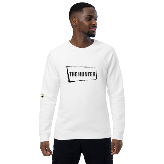 The Hunter 954 Siganture Unisex organic raglan sweatshirt