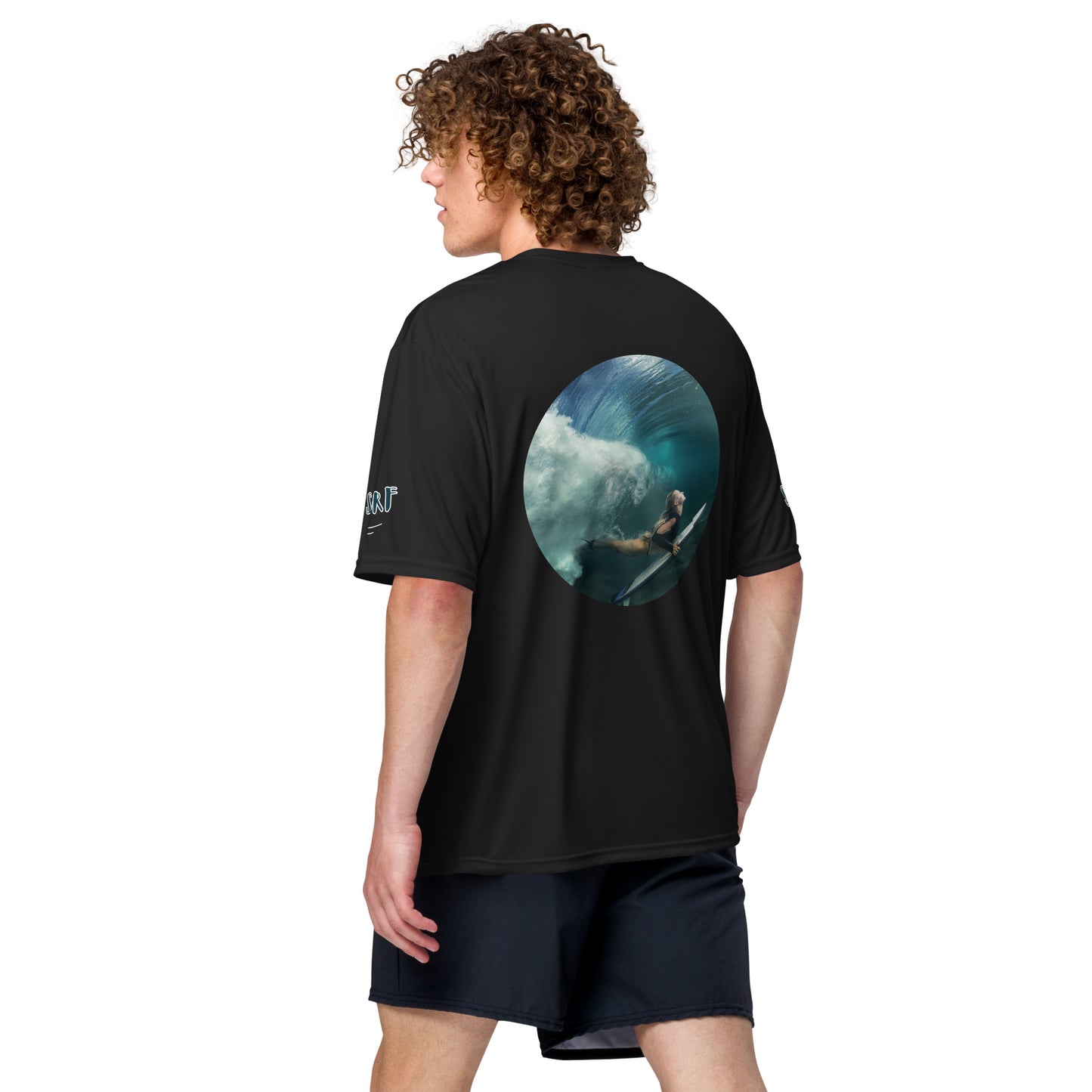 Surf 954 Unisex performance crew neck t-shirt