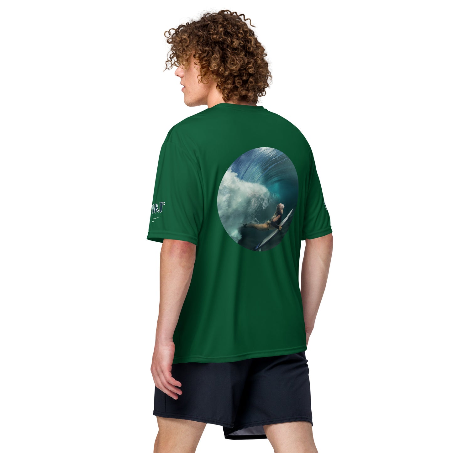 Surf 954 Unisex performance crew neck t-shirt