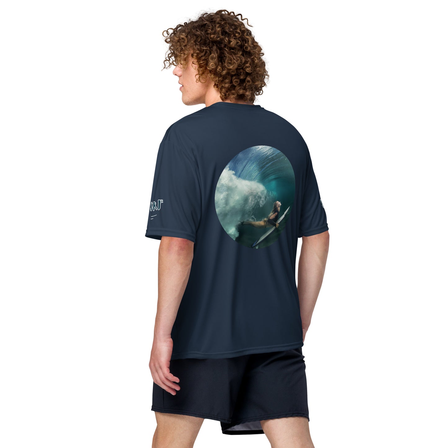 Surf 954 Unisex performance crew neck t-shirt
