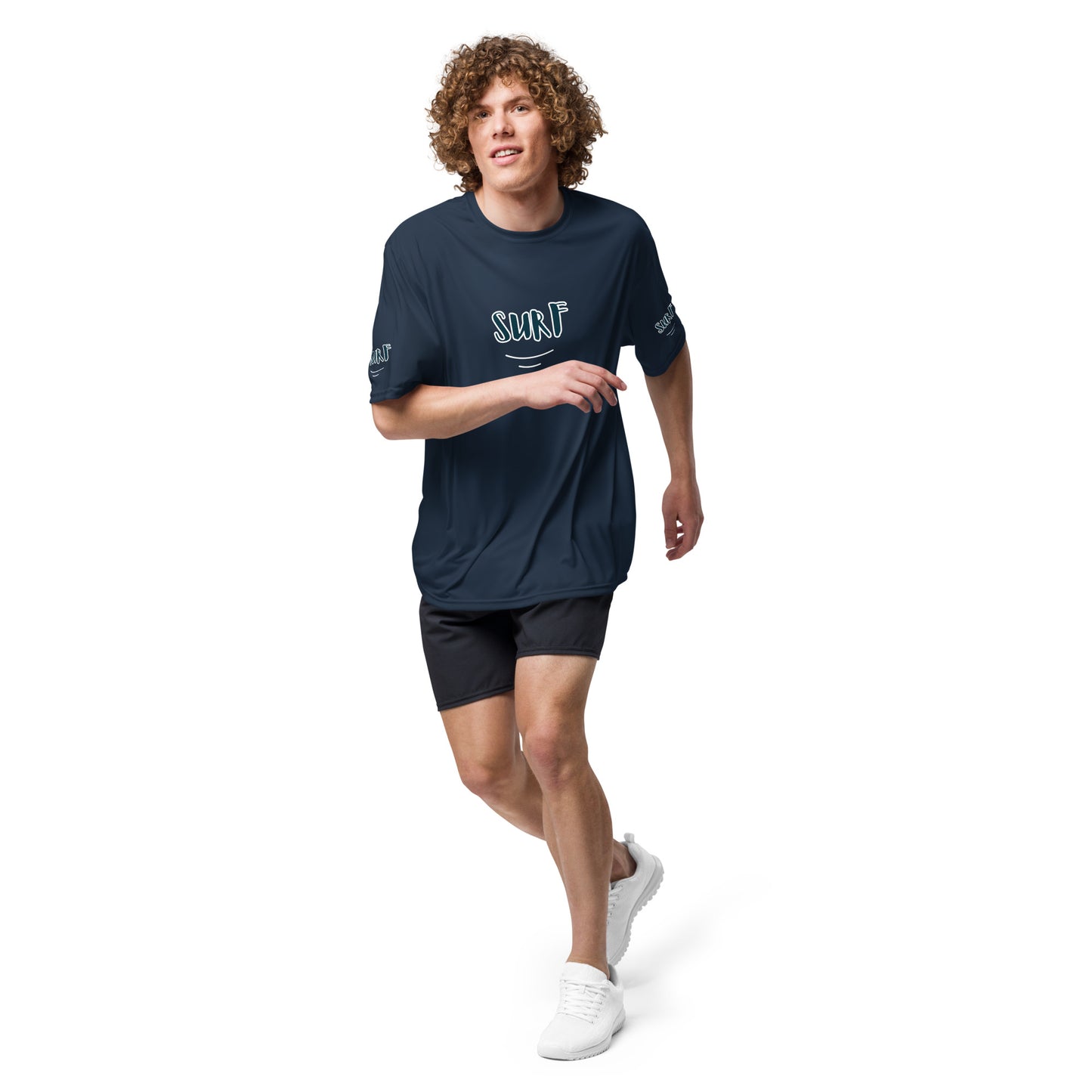 Surf 954 Unisex performance crew neck t-shirt