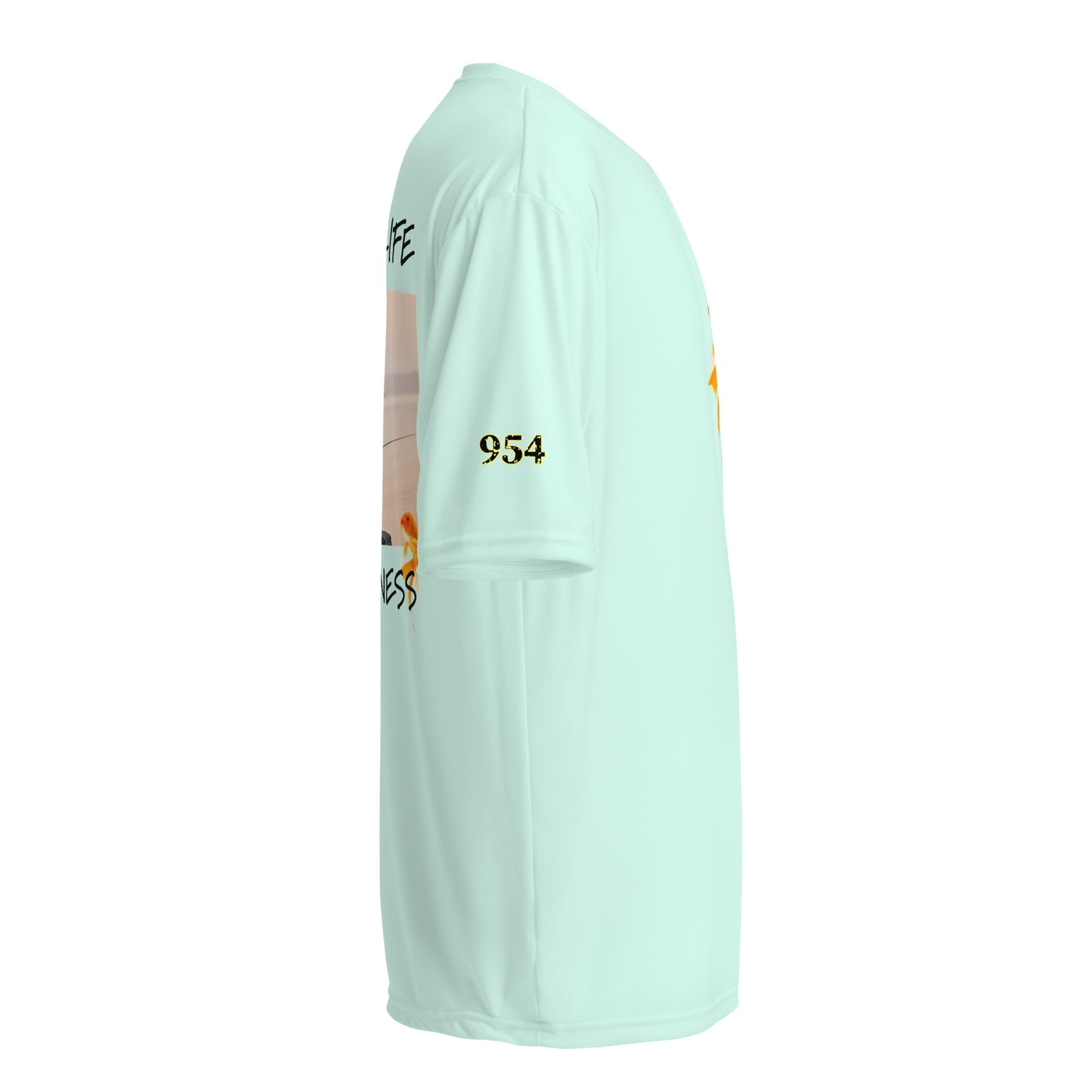 Angler Life 954 Signature Unisex performance crew neck t-shirt