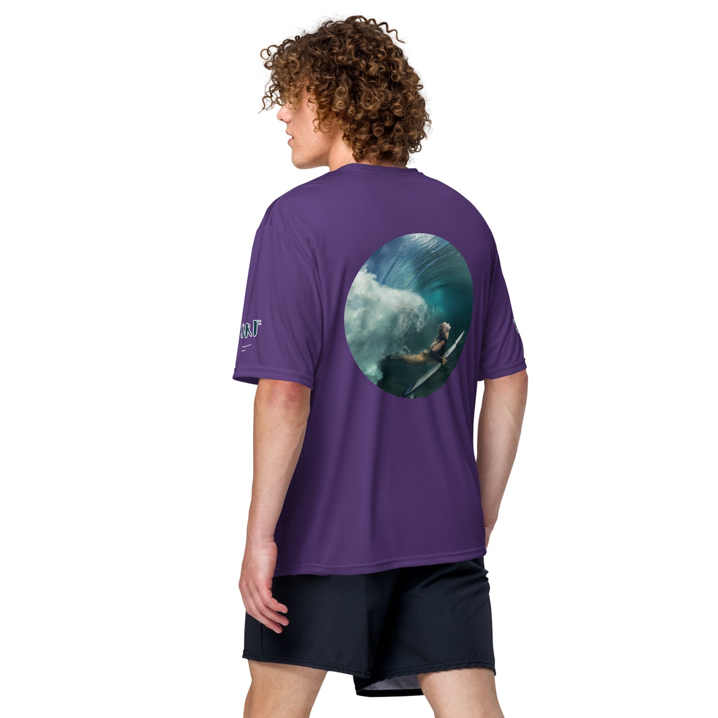 Surf 954 Unisex performance crew neck t-shirt
