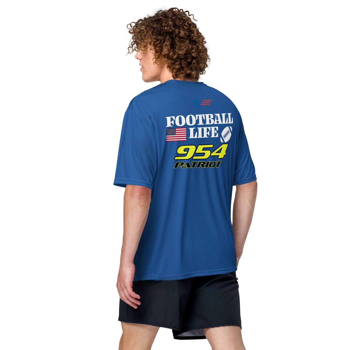 Football Life 954 Signature Unisex performance crew neck t-shirt