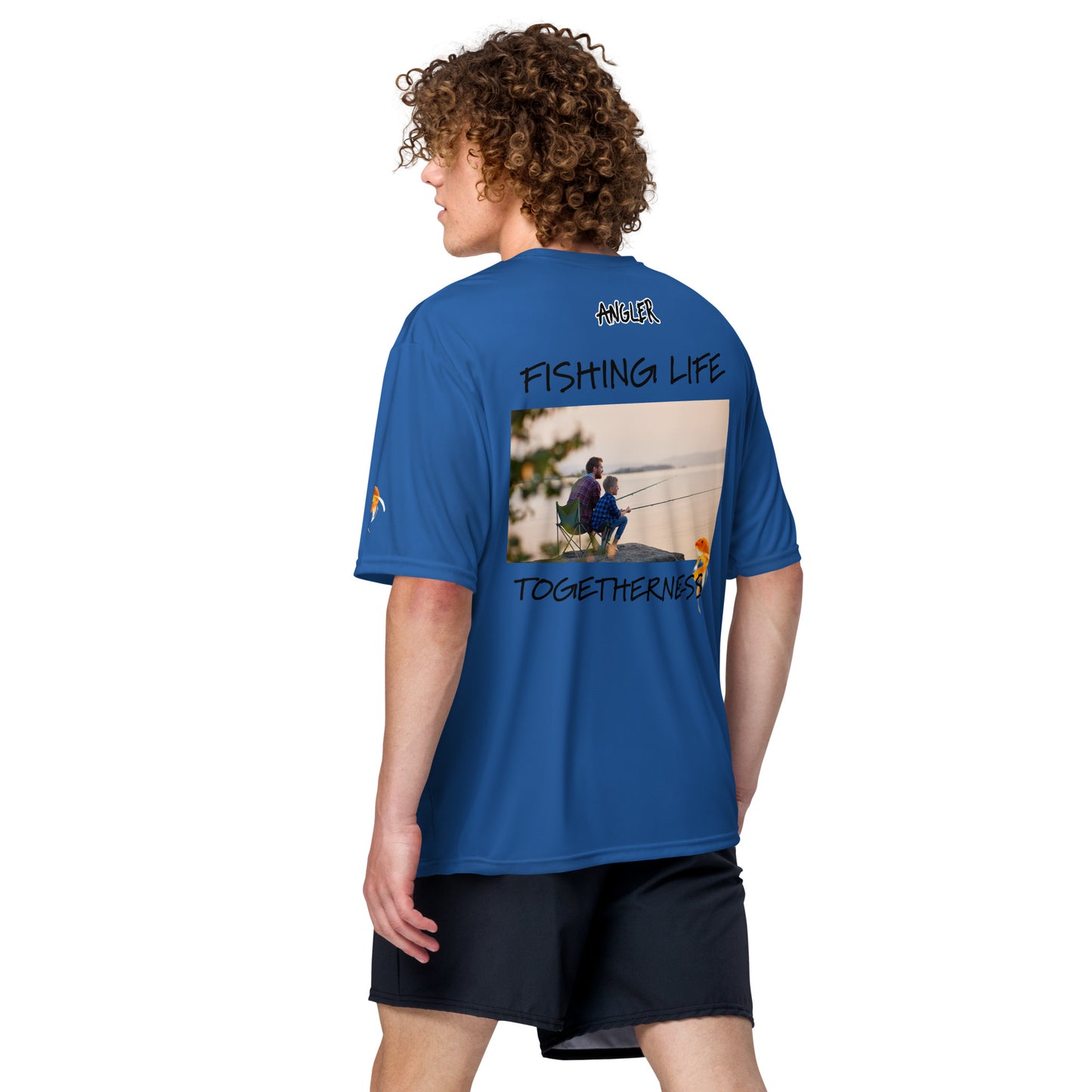 Angler Life 954 Signature Unisex performance crew neck t-shirt