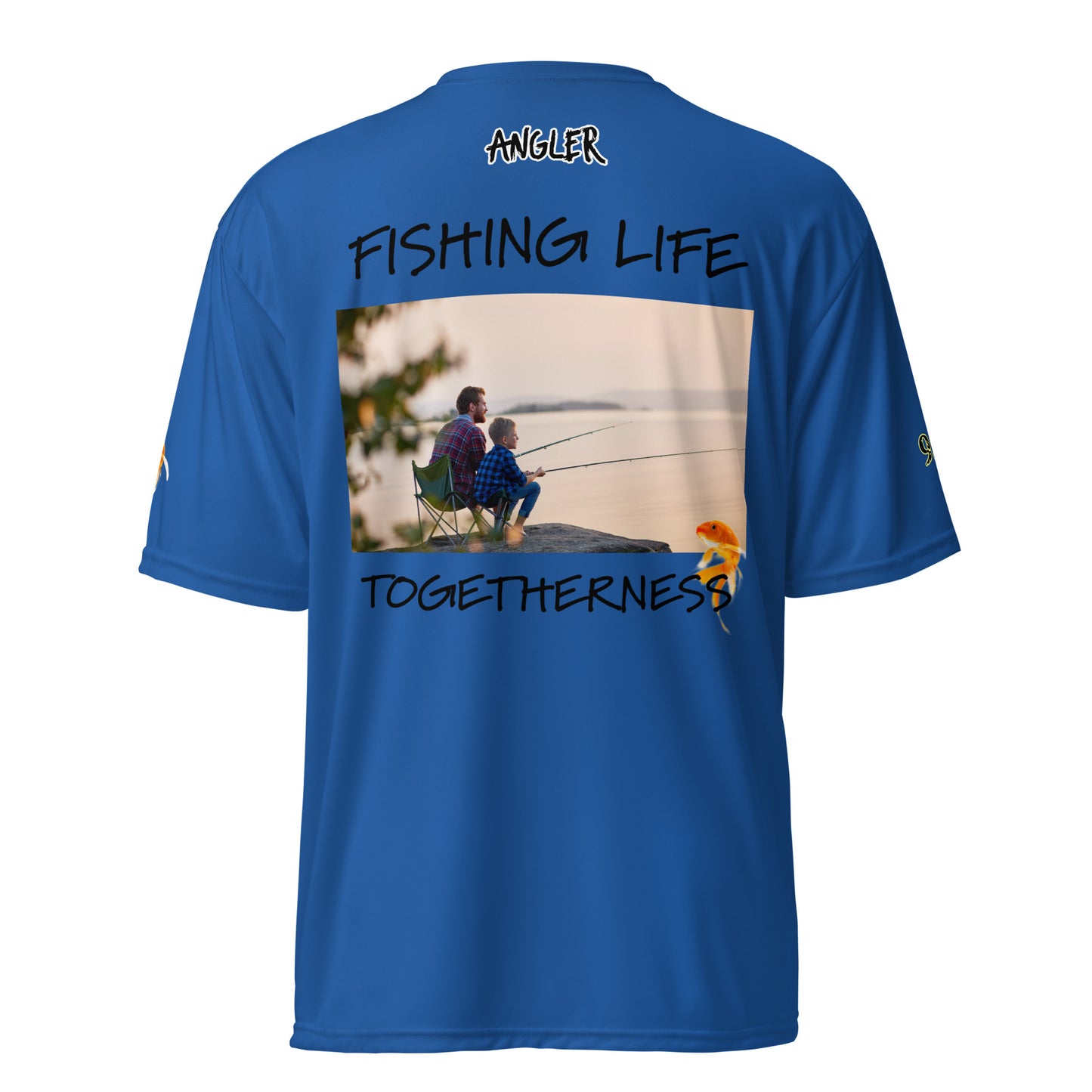 Angler Life 954 Signature Unisex performance crew neck t-shirt