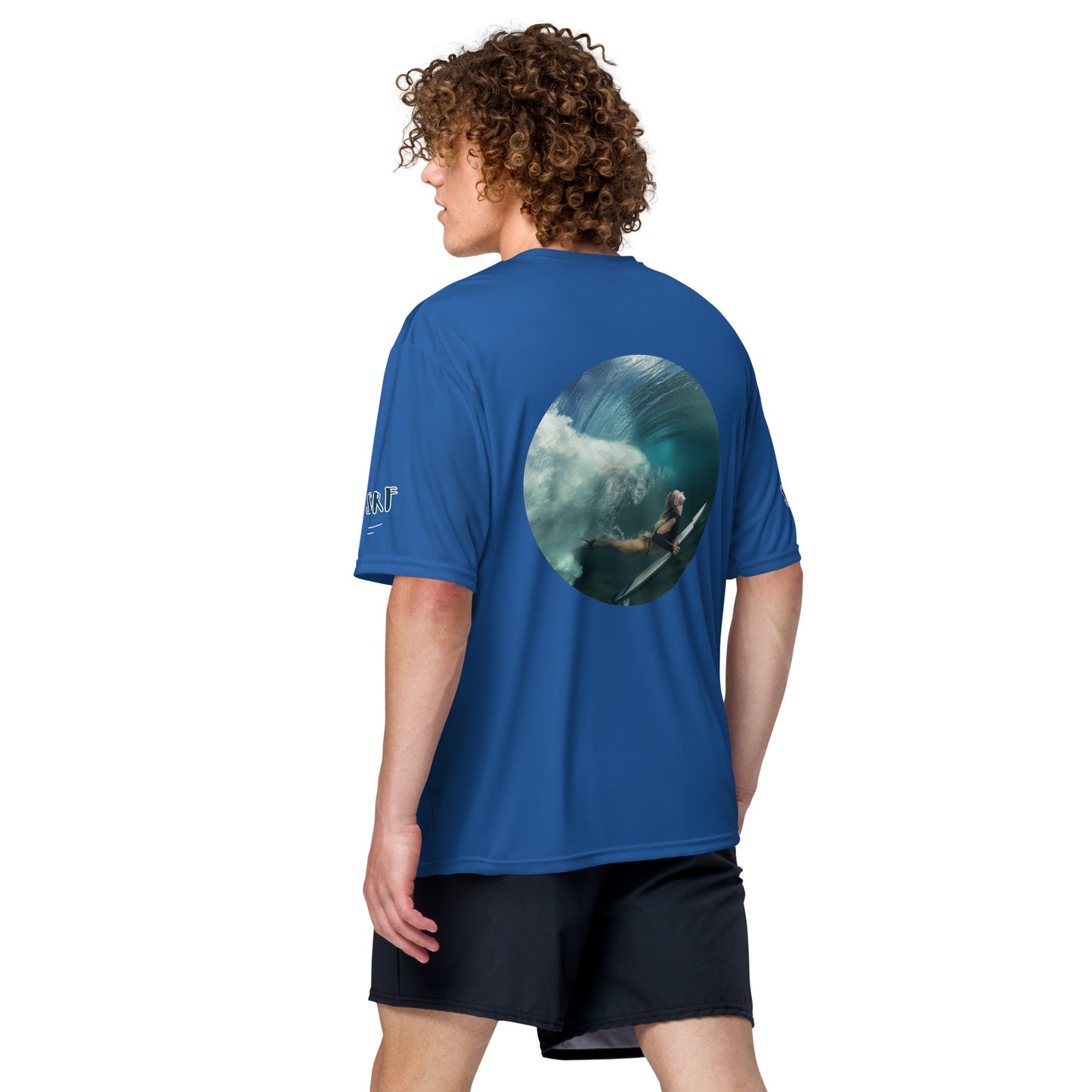 Surf 954 Unisex performance crew neck t-shirt