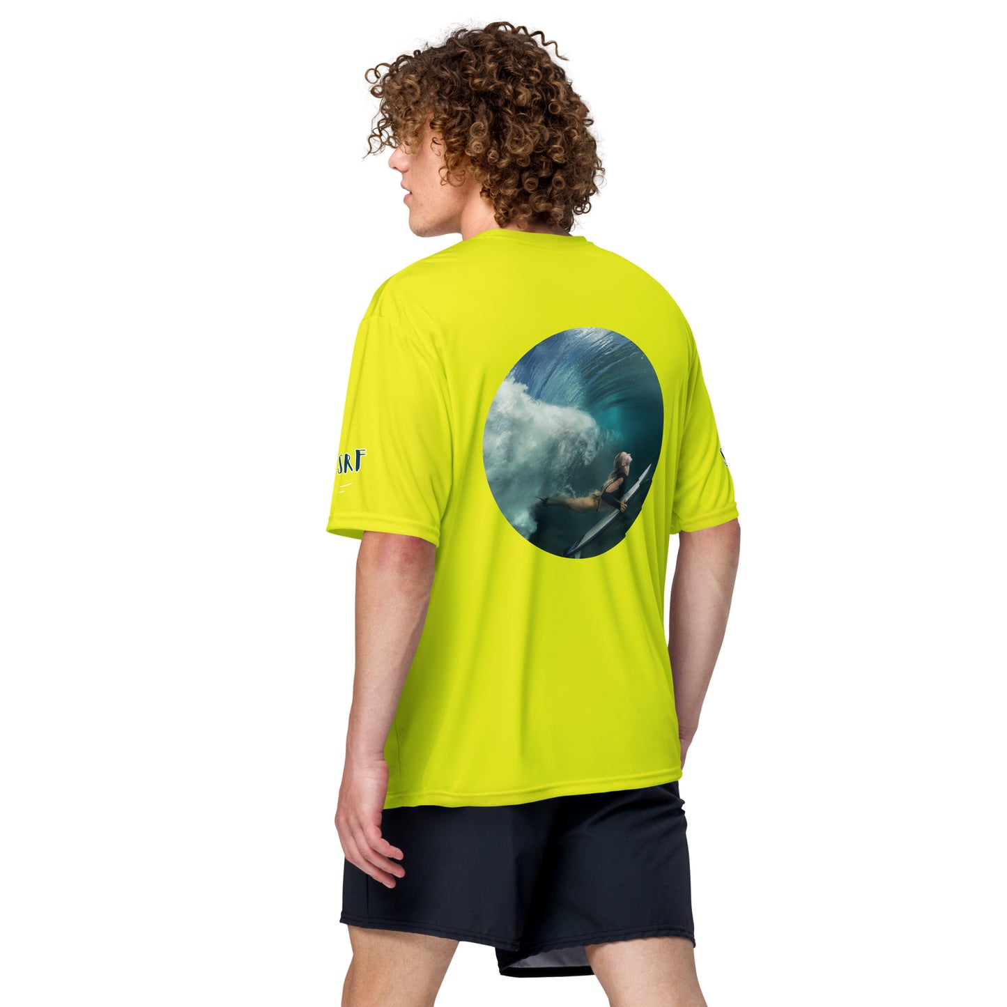 Surf 954 Unisex performance crew neck t-shirt