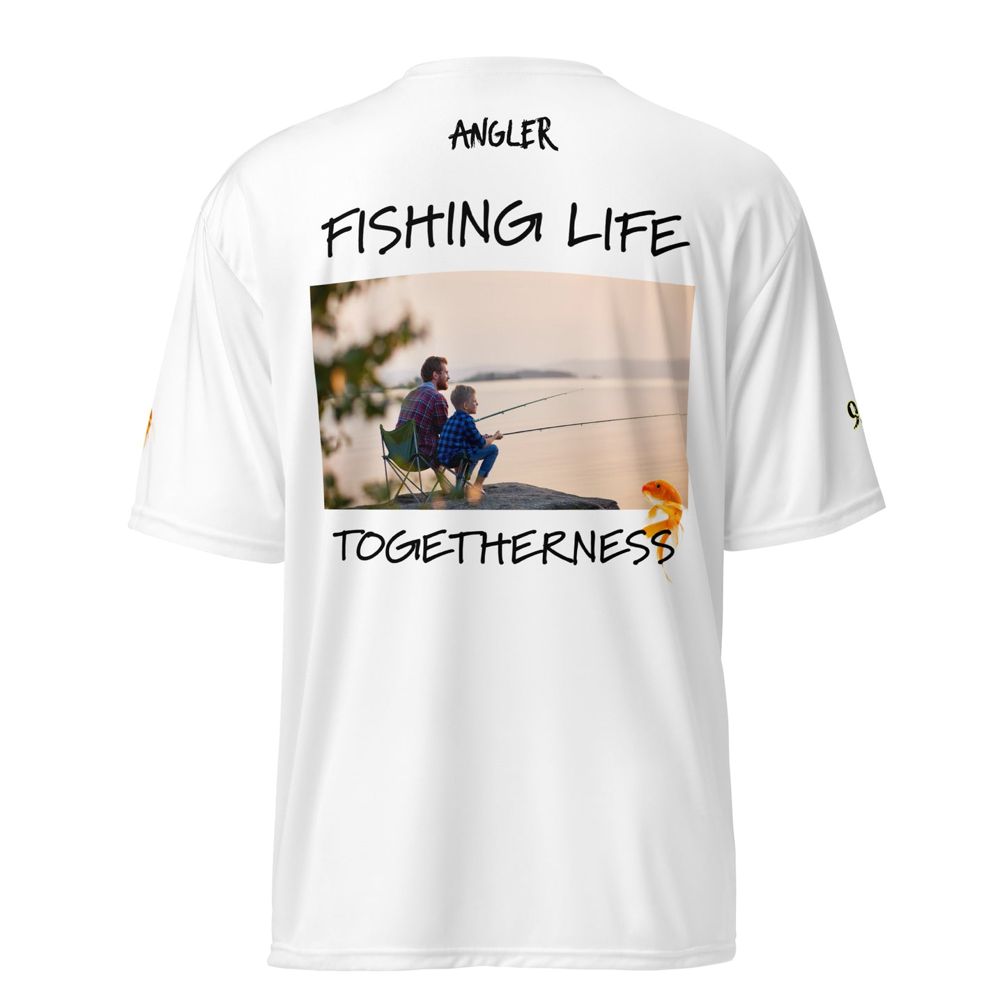 Angler Life 954 Signature Unisex performance crew neck t-shirt