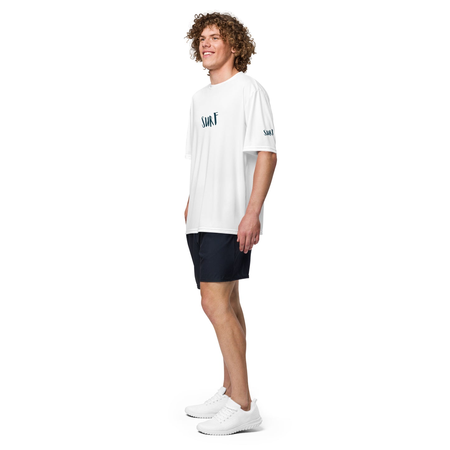 Surf 954 Unisex performance crew neck t-shirt