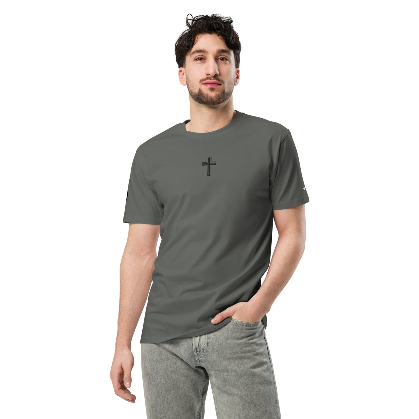 St. Michael Archangel 954 Signature Unisex premium t-shirt