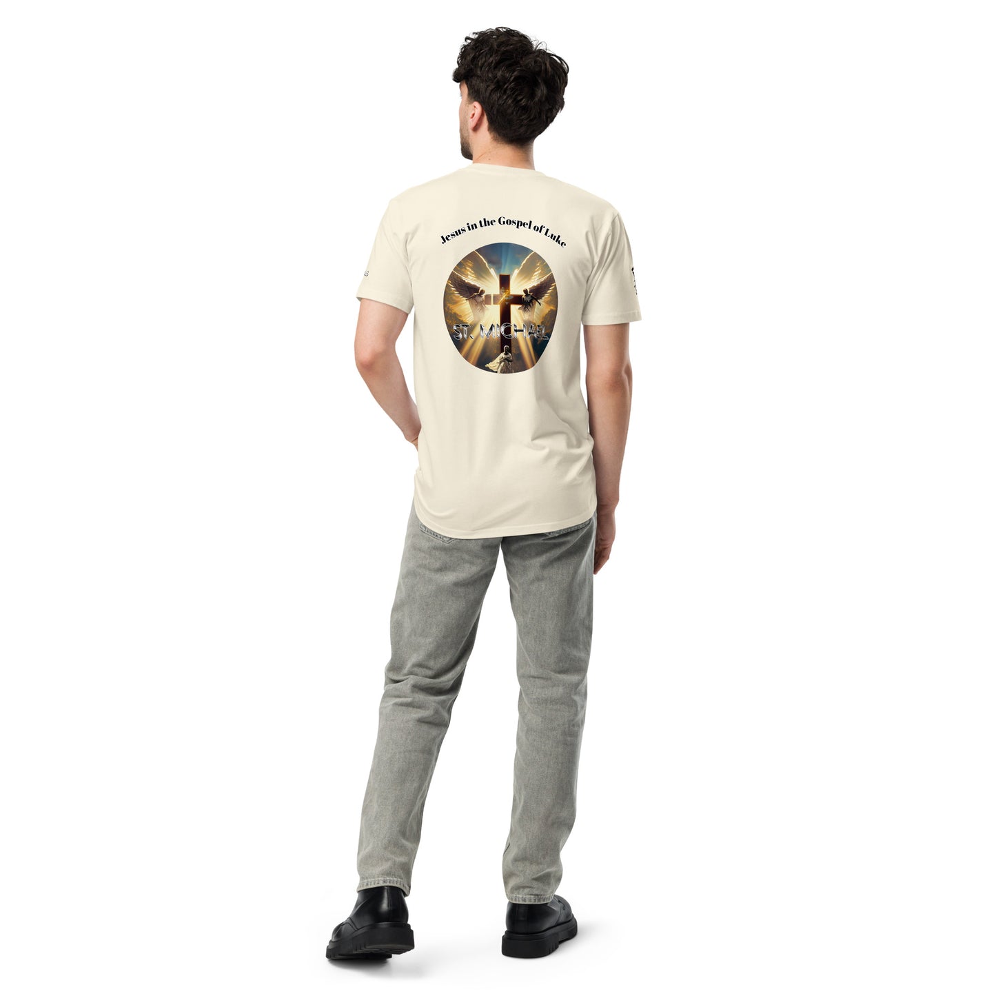 St. Michael Archangel 954 Signature Unisex premium t-shirt