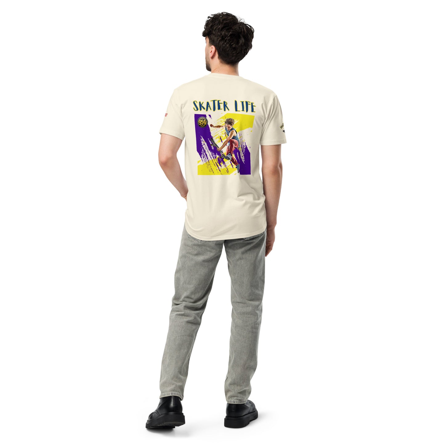 Skater 954 Signature Unisex premium t-shirt