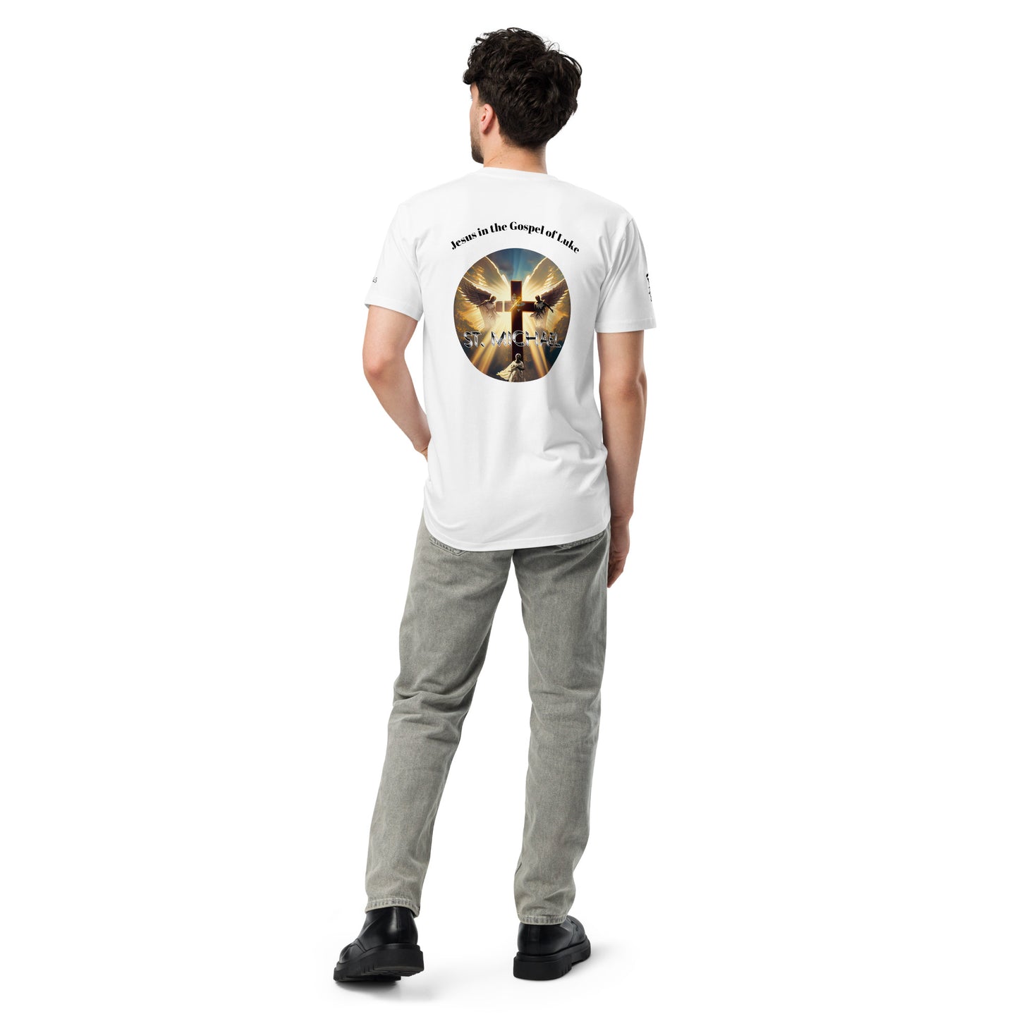 St. Michael Archangel 954 Signature Unisex premium t-shirt