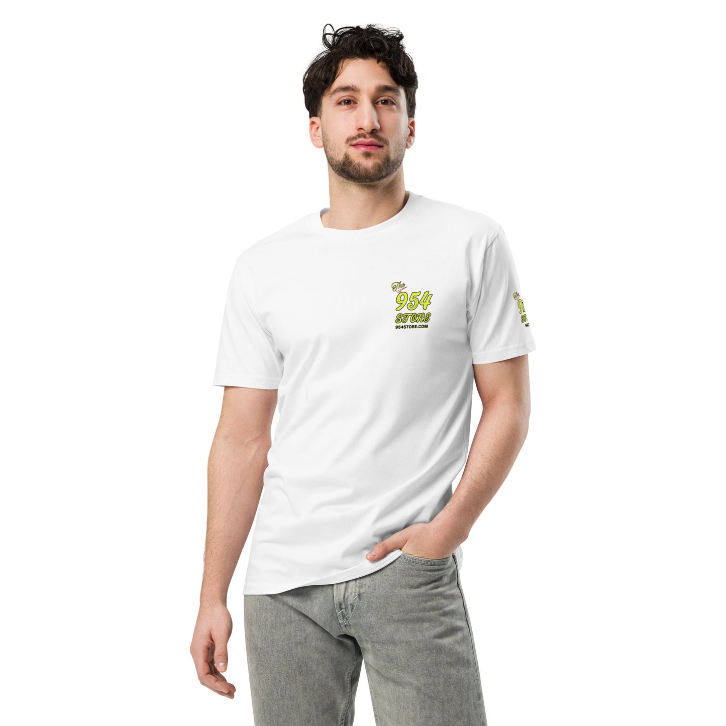 954 # 1 Signature Unisex premium t-shirt