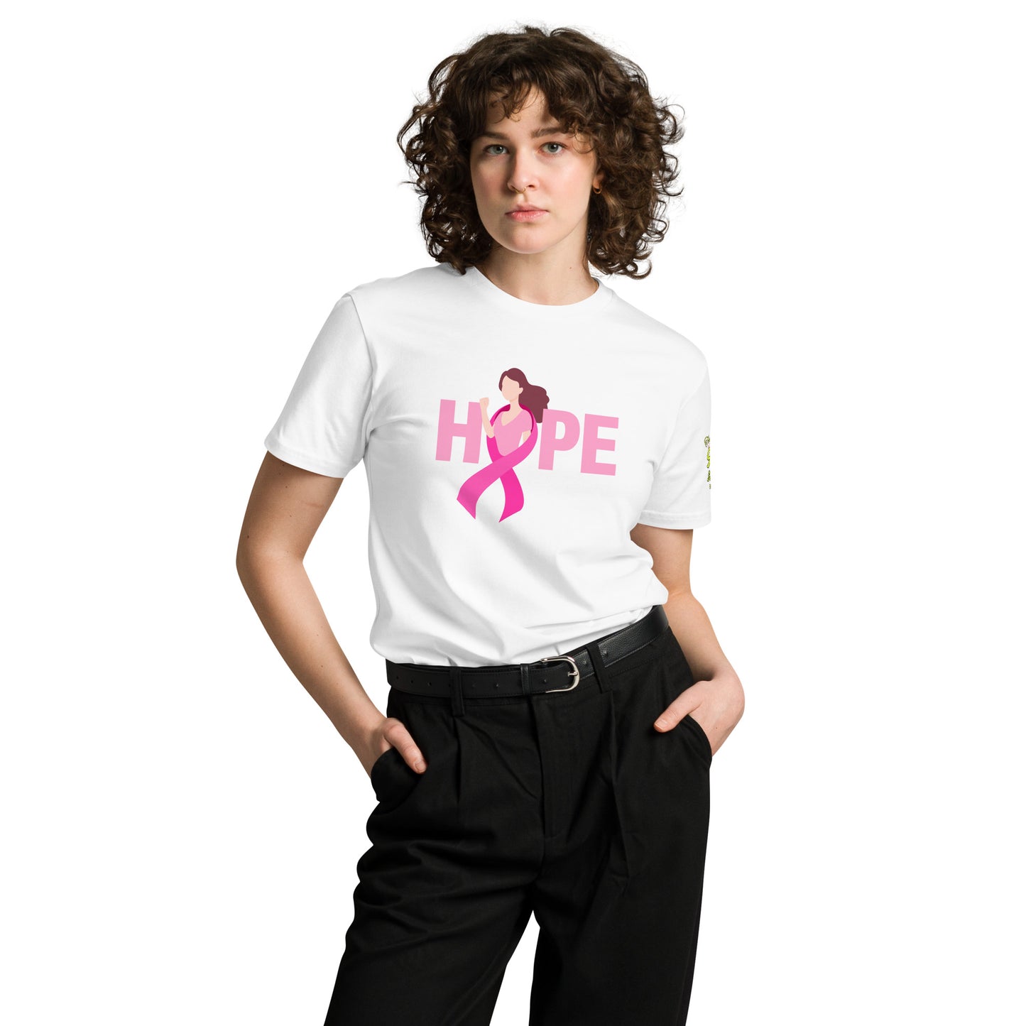 954 Breast Cancer Awareness Signature Unisex premium t-shirt