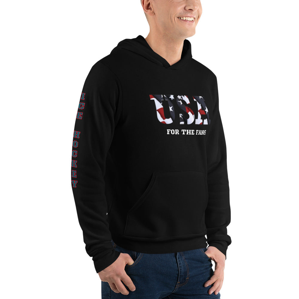 Ice Hockey for the fans Unisex hoodie