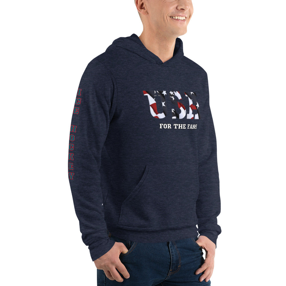 Ice Hockey for the fans Unisex hoodie