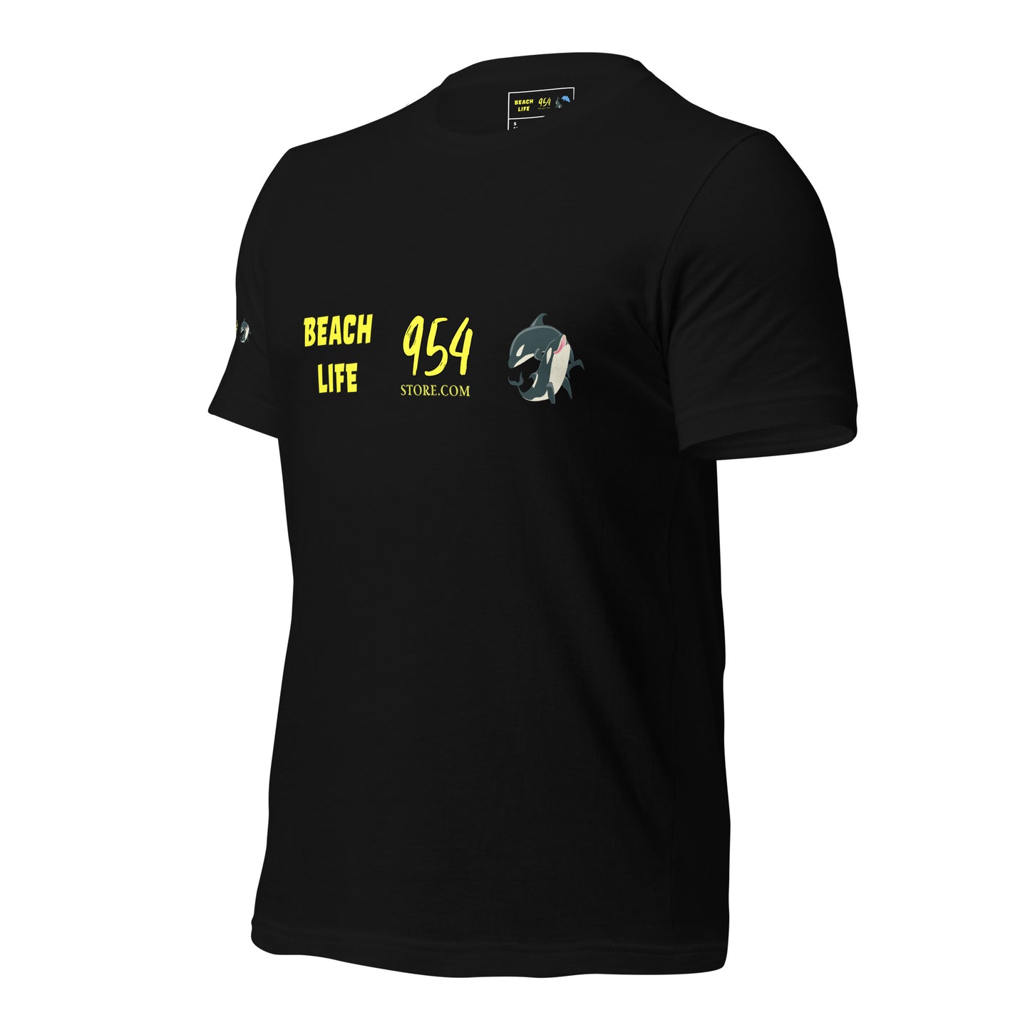 Beach Life Triple Dolphins 954 Signature Unisex t-shirt