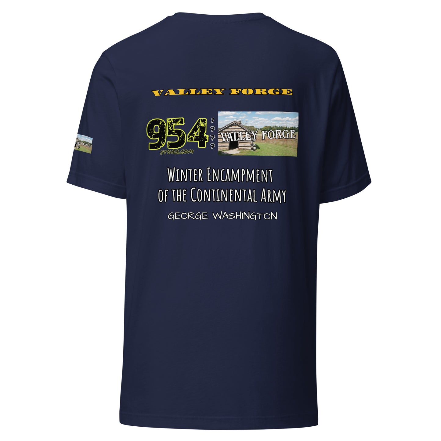 Valley Forge #4 954 Signature Unisex t-shirt