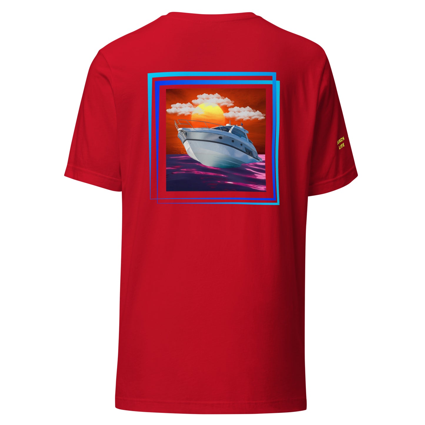 Beach Life 954 Signature Unisex t-shirt