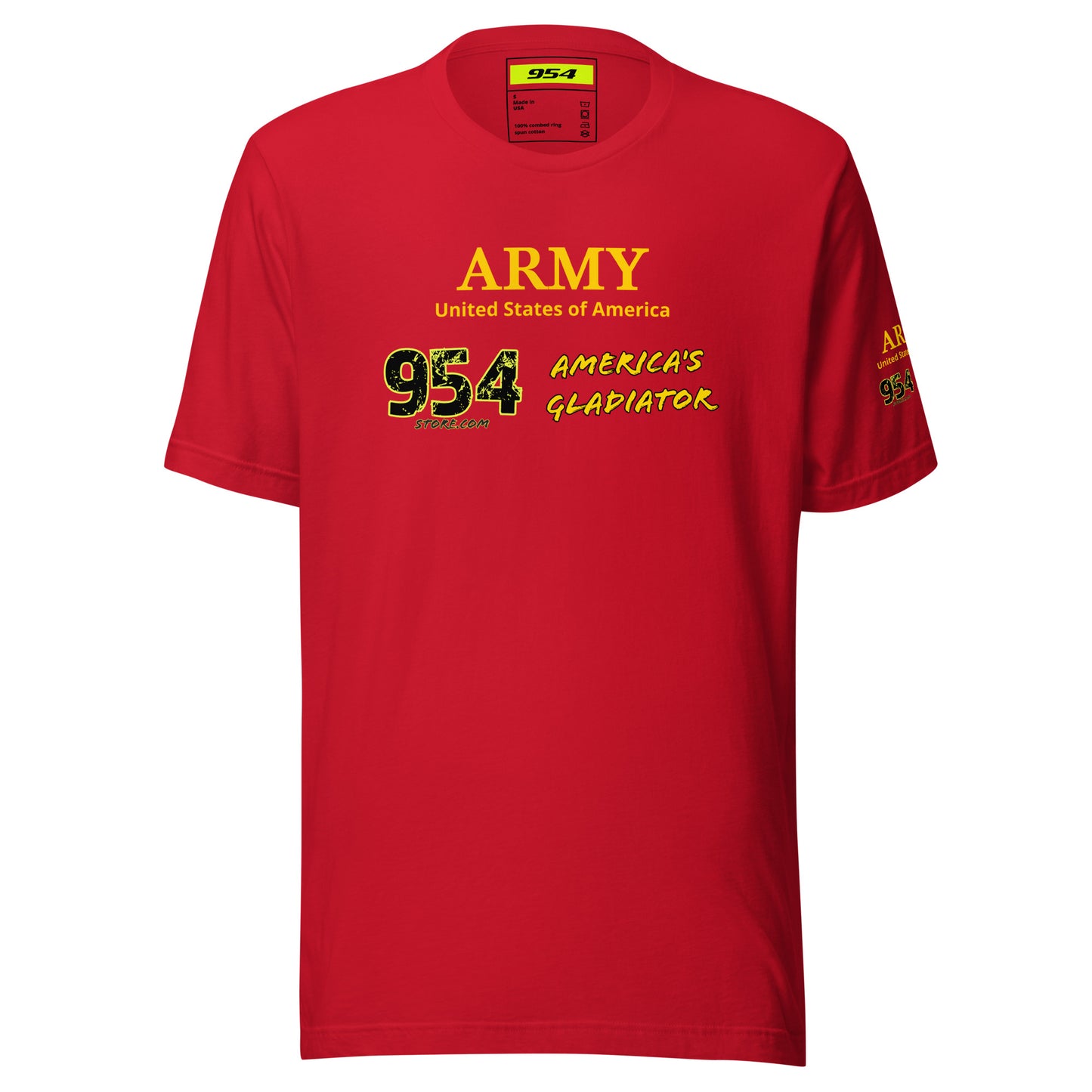 Army Gladiator 954 Signature Unisex t-shirt