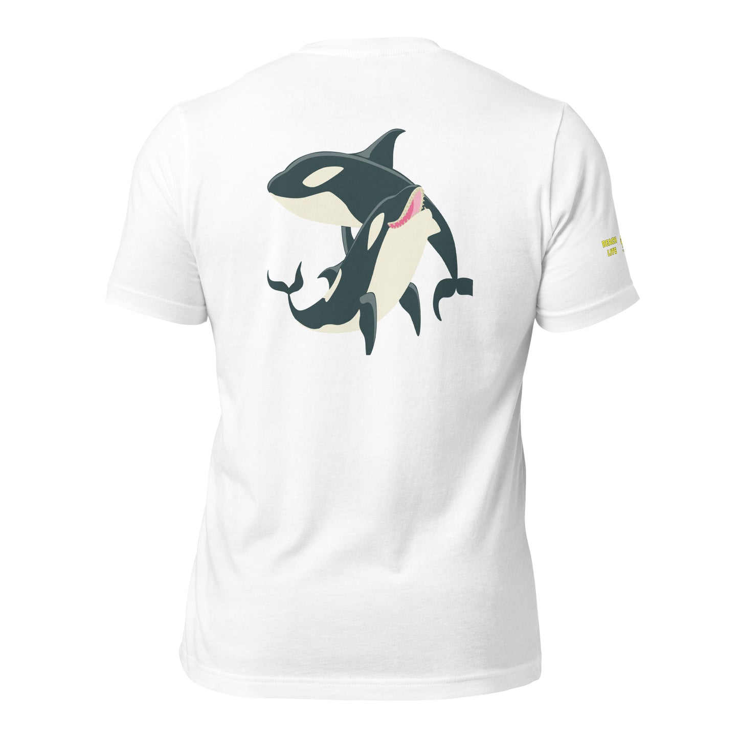 Beach Life Triple Dolphins 954 Signature Unisex t-shirt