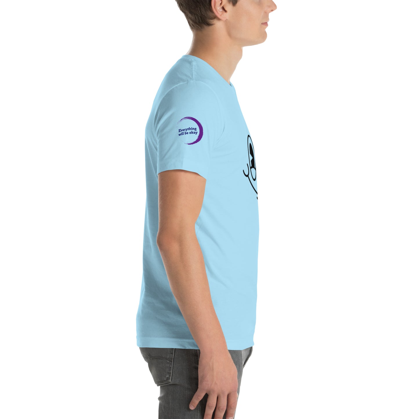 Everything Will Be Okay 954 Signature Unisex t-shirt