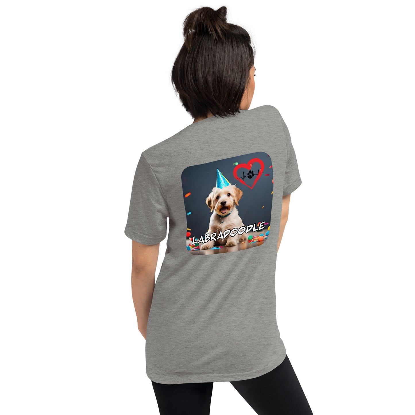Labradoodle IV 954 Signature Short sleeve t-shirt