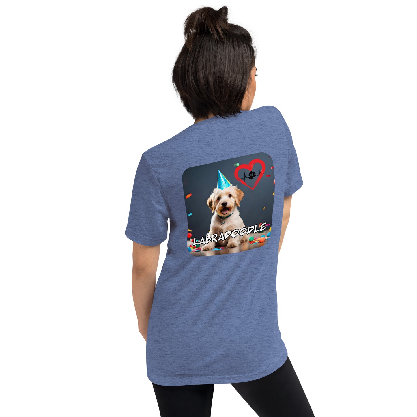 Labradoodle IV 954 Signature Short sleeve t-shirt