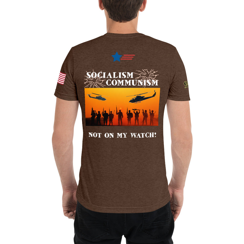 Defender of Freedom 954 Signature Short sleeve t-shirt