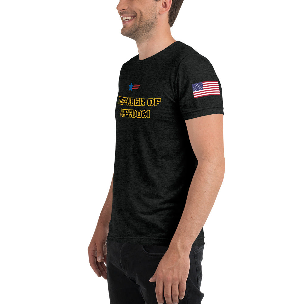 Defender of Freedom 954 Signature Short sleeve t-shirt