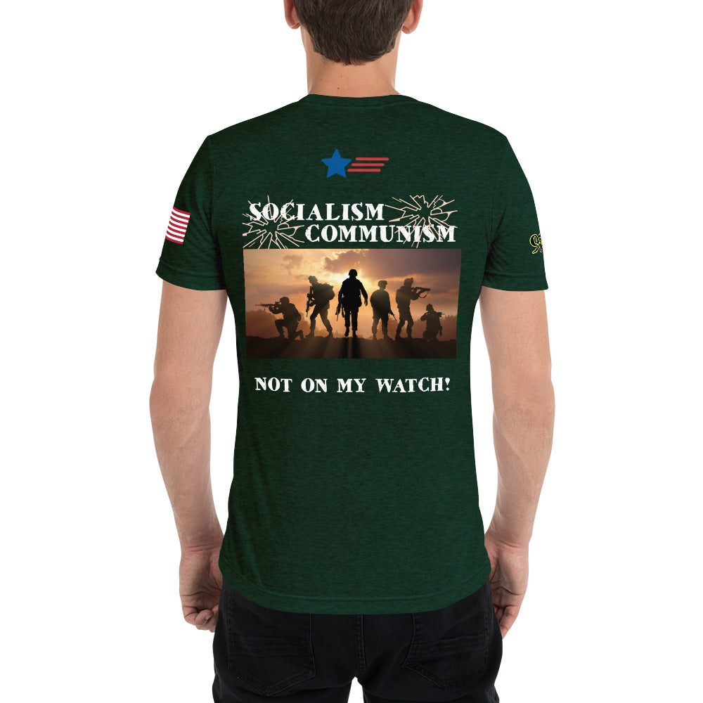 Defender of Freedom 954 Signature Short sleeve t-shirt