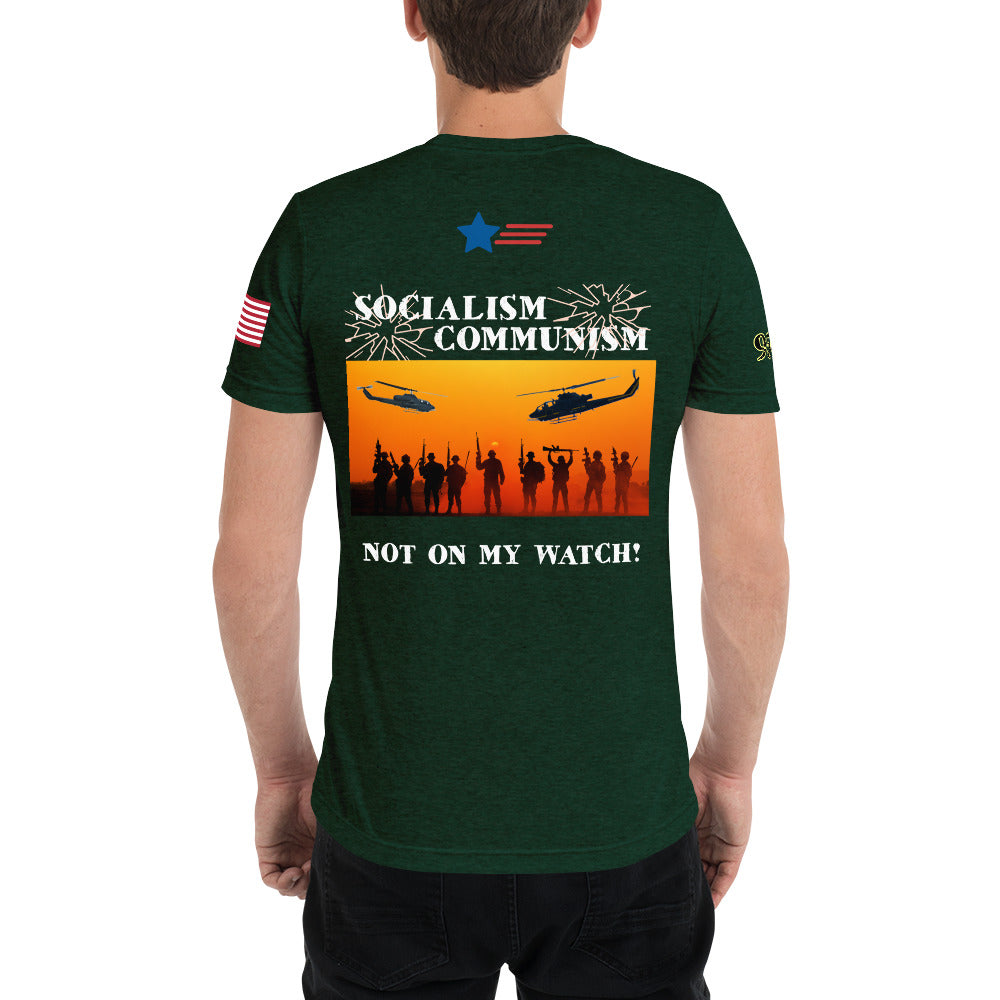 Defender of Freedom 954 Signature Short sleeve t-shirt