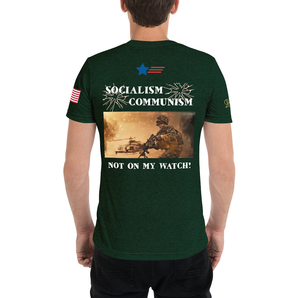 Defender of Freedom 954 Signature Short sleeve t-shirt