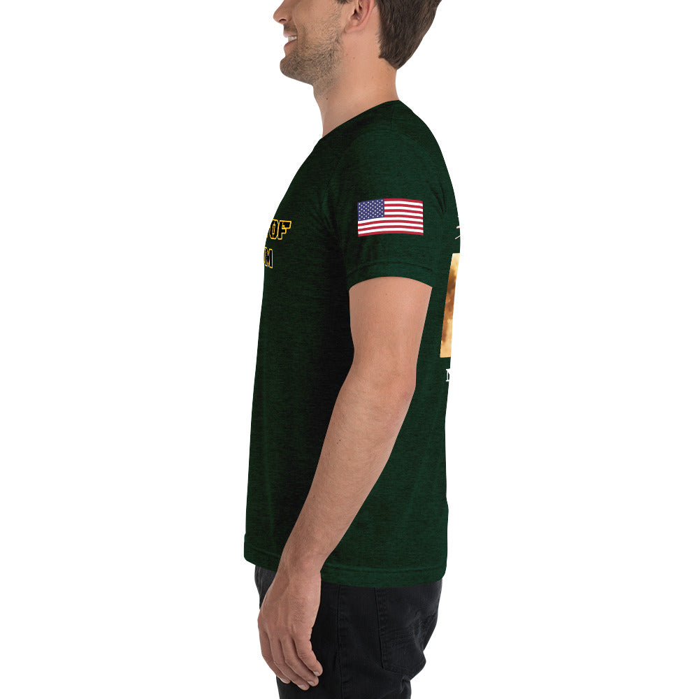 Defender of Freedom 954 Signature Short sleeve t-shirt