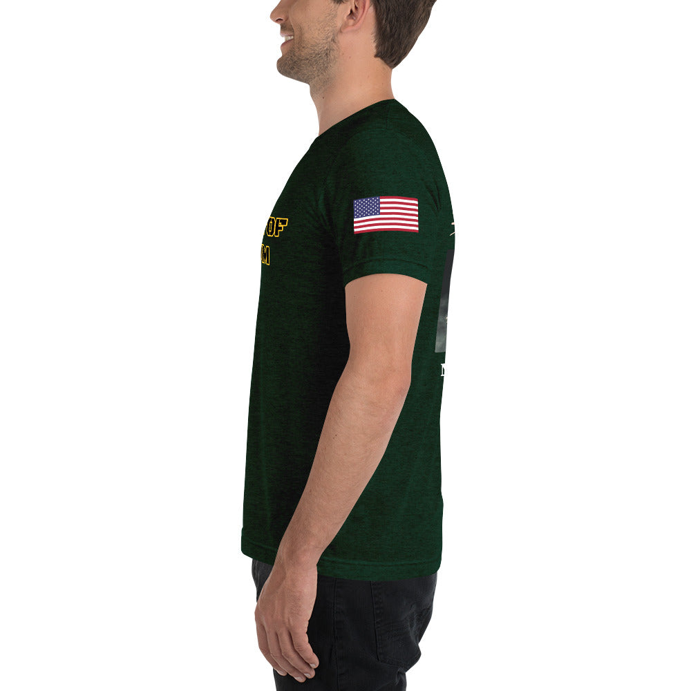 Defender of Freedom 954 Signature Short sleeve t-shirt
