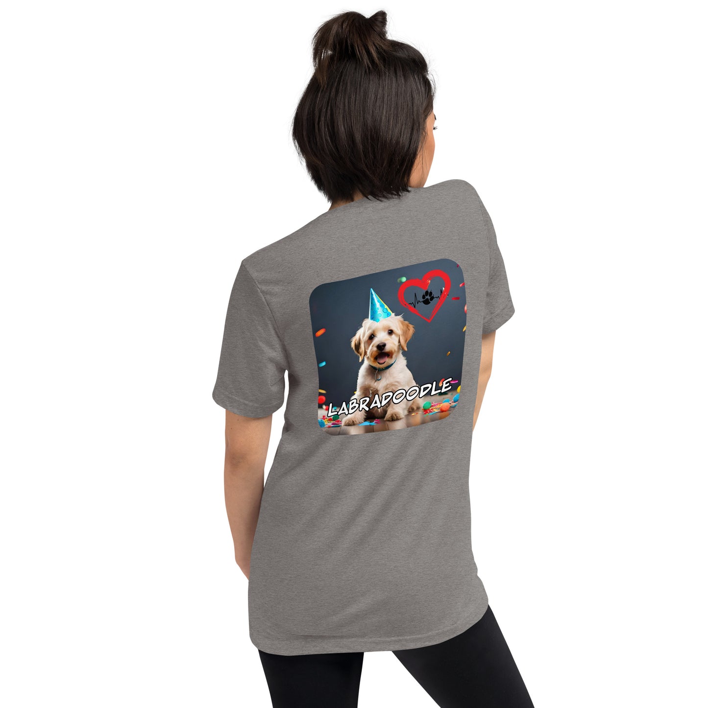 Labradoodle IV 954 Signature Short sleeve t-shirt