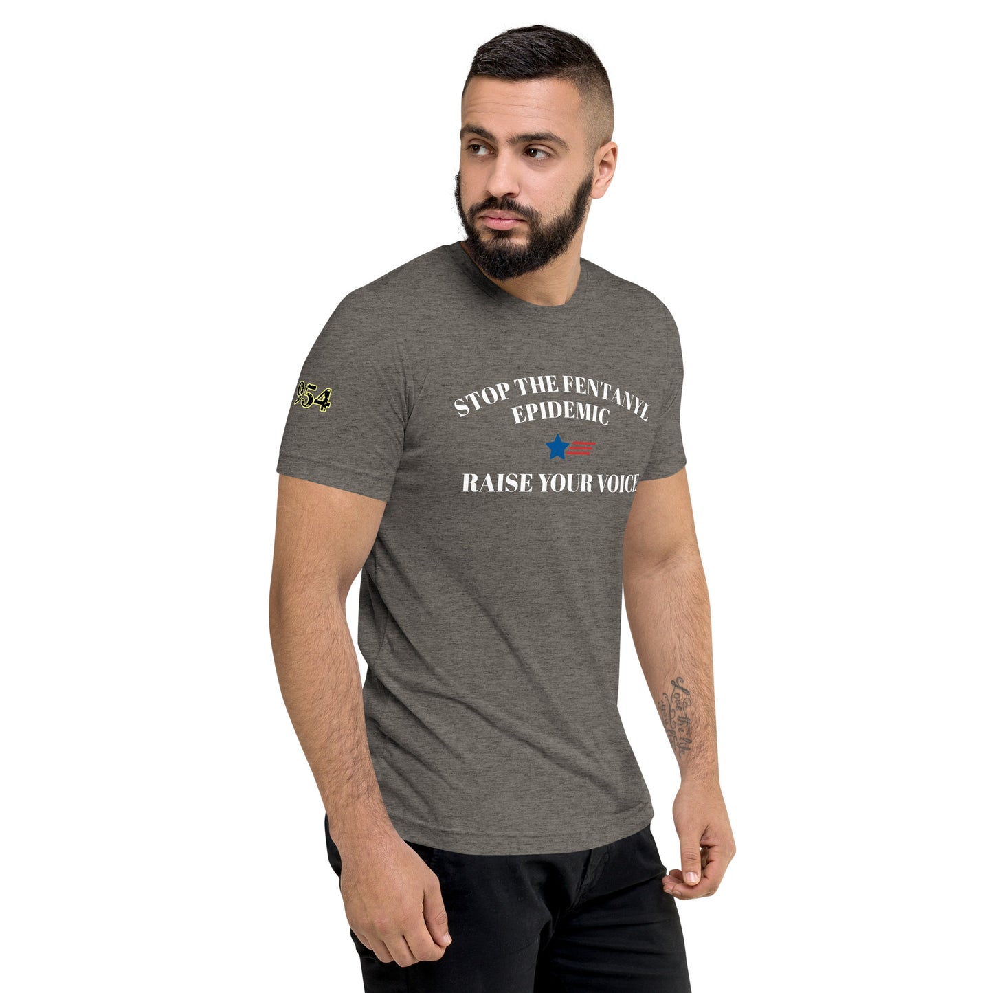 Stop Fentanyl 954 Signature Short sleeve t-shirt