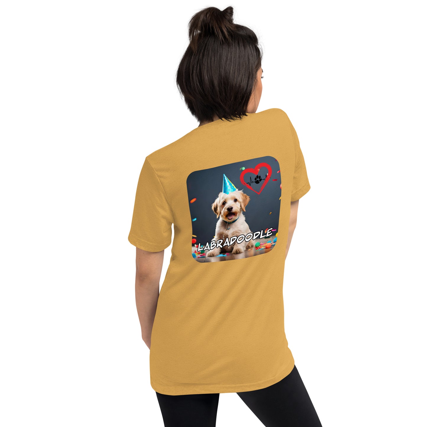 Labradoodle IV 954 Signature Short sleeve t-shirt